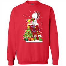 Load image into Gallery viewer, LOS ANGELES ANGELS SNOOPY &amp; WOODSTOCK CHRISTMAS