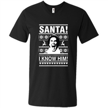Load image into Gallery viewer, ELF santa I know him Christmas