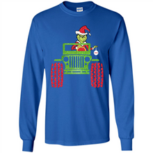 Load image into Gallery viewer, Grinch Driving Jeep Christmas