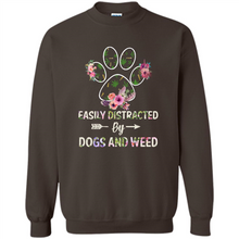 Load image into Gallery viewer, Easily Distracted By Dogs And Weed