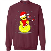 Load image into Gallery viewer, Tennis Dabbing Snowman Christmas Funny