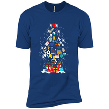 Load image into Gallery viewer, Greate Science Teacher Shirt Merry Christmas Tree Science Tools Funny Gift Book Lovers (1)