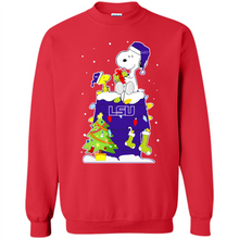 Load image into Gallery viewer, LSU Tigers Snoopy Ugly Christmas