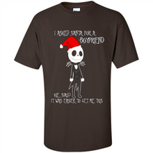 Load image into Gallery viewer, I Asked Santa For A Boyfriend Jack Skellington Christmas sweater