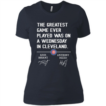 Load image into Gallery viewer, The greatest game ever played was on a wednesday in cleveland