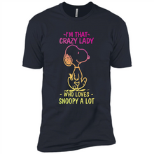 Load image into Gallery viewer, I'm That Crazy Lady Who Loves Snoopy A Lot