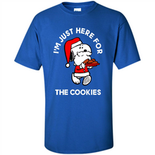 Load image into Gallery viewer, Peanuts Santa Claus Snoopy I’m Just Here For The Cookies