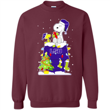 Load image into Gallery viewer, LSU Tigers Snoopy Ugly Christmas