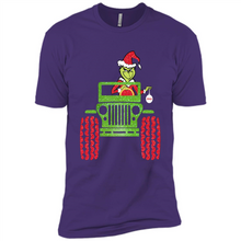 Load image into Gallery viewer, Grinch Driving Jeep Christmas