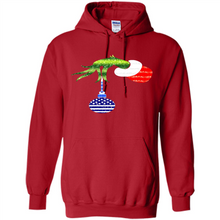 Load image into Gallery viewer, Grinch Holding American Flag ornament Christmas