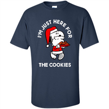 Load image into Gallery viewer, Peanuts Santa Claus Snoopy I’m Just Here For The Cookies