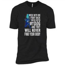 Load image into Gallery viewer, Keanu reeves Mess with me I fight back mess with my dog