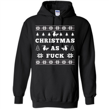 Load image into Gallery viewer, Humping deer Christmas as fuck sweater