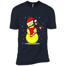 Load image into Gallery viewer, Tennis Dabbing Snowman Christmas Funny
