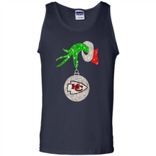 Load image into Gallery viewer, Kansas City Chiefs Glitter Grinch Monogram Ornament Christmas Gift