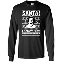 Load image into Gallery viewer, ELF santa I know him Christmas