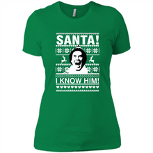 Load image into Gallery viewer, ELF santa I know him Christmas