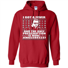 Load image into Gallery viewer, I got a fever and the only prescription is more jinglebells Christmas sweater