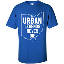 Load image into Gallery viewer, Urban Meyer Legends Never Die Football Fans Ohio Map