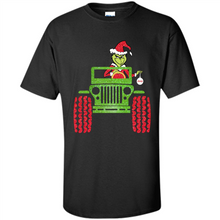 Load image into Gallery viewer, Grinch Driving Jeep Christmas