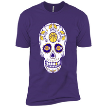 Load image into Gallery viewer, Los Angeles Lakers Basketball Sugar Skull Day of the Dead