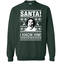 Load image into Gallery viewer, ELF santa I know him Christmas