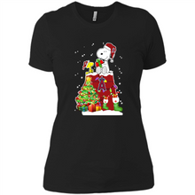 Load image into Gallery viewer, LOS ANGELES ANGELS SNOOPY &amp; WOODSTOCK CHRISTMAS