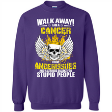 Load image into Gallery viewer, Walk Away I Am A Cancer Vintage Skull