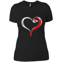 Load image into Gallery viewer, Kansas City Chiefs in Diamond Heart