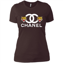 Load image into Gallery viewer, Tiger Chanel Logo Funny shirt Ladies' Boyfriend Shirt DORABLE SHIRT