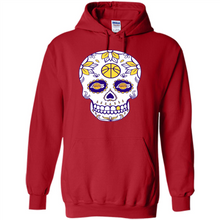 Load image into Gallery viewer, Los Angeles Lakers Basketball Sugar Skull Day of the Dead