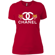 Load image into Gallery viewer, Tiger Chanel Logo Funny shirt Ladies' Boyfriend Shirt DORABLE SHIRT