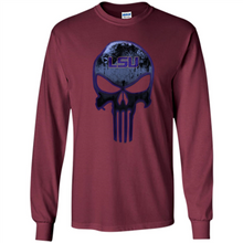Load image into Gallery viewer, LSU Tigers Football The Punisher Skull (1)