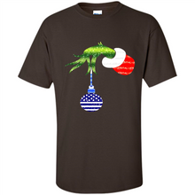 Load image into Gallery viewer, Grinch Holding American Flag ornament Christmas