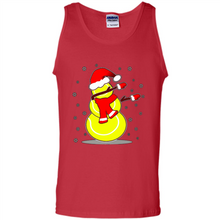 Load image into Gallery viewer, Tennis Dabbing Snowman Christmas Funny