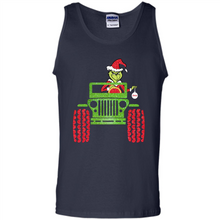 Load image into Gallery viewer, Grinch Driving Jeep Christmas