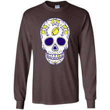 Load image into Gallery viewer, LSU Tigers Football Sugar Skull Day of the Dead