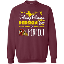 Load image into Gallery viewer, I'm a Disney Princess and a Redskin fan which means I'm pretty