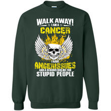 Load image into Gallery viewer, Walk Away I Am A Cancer Vintage Skull