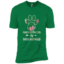 Load image into Gallery viewer, Easily Distracted By Dogs And Weed
