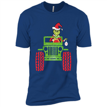 Load image into Gallery viewer, Grinch Driving Jeep Christmas