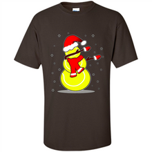 Load image into Gallery viewer, Tennis Dabbing Snowman Christmas Funny