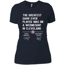 Load image into Gallery viewer, The greatest game ever played was on a wednesday in cleveland