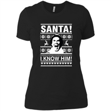 Load image into Gallery viewer, ELF santa I know him Christmas