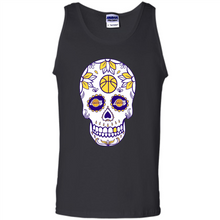 Load image into Gallery viewer, Los Angeles Lakers Basketball Sugar Skull Day of the Dead