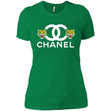 Load image into Gallery viewer, Tiger Chanel Logo Funny shirt Ladies' Boyfriend Shirt DORABLE SHIRT