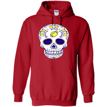 Load image into Gallery viewer, LSU Tigers Football Sugar Skull Day of the Dead