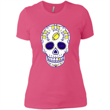 Load image into Gallery viewer, LSU Tigers Football Sugar Skull Day of the Dead