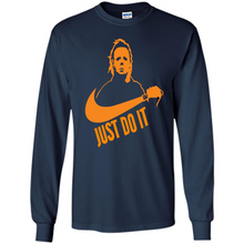 Load image into Gallery viewer, MICHAEL MYERS JUST DO IT FUNNY LOGO NIKE