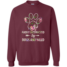 Load image into Gallery viewer, Easily Distracted By Dogs And Weed